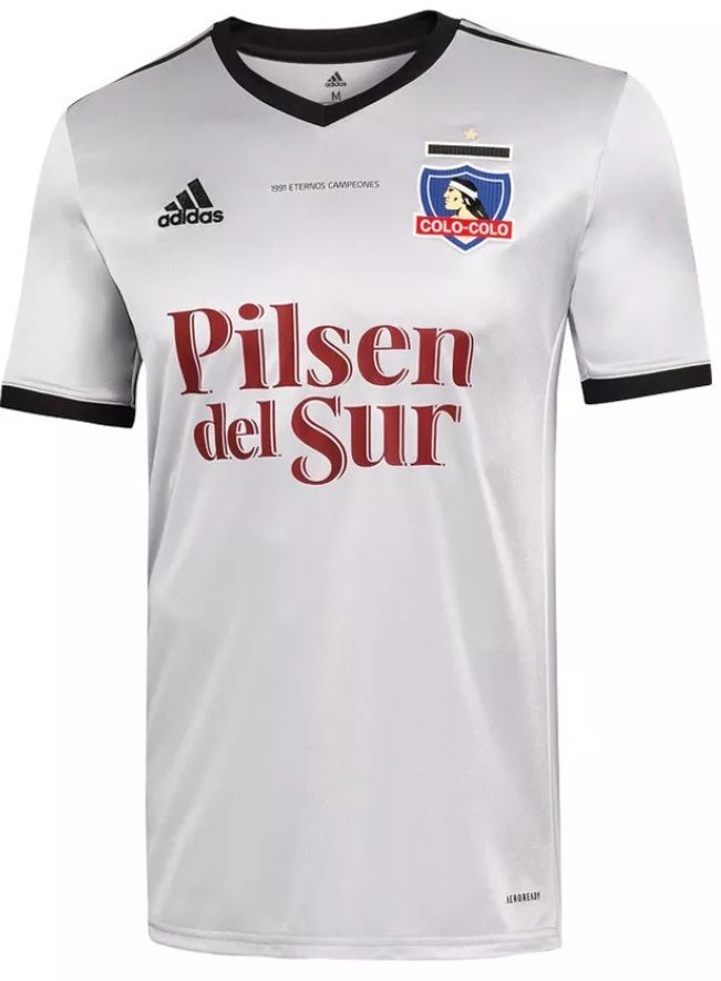 Camisa Colo Colo 2021 2022 Adidas oficial 30 Anos Libertadores 1991